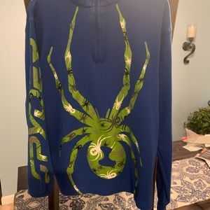 Boys Spyder long sleeve 1/4 zip shirt